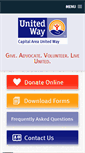 Mobile Screenshot of capareaunitedway.org